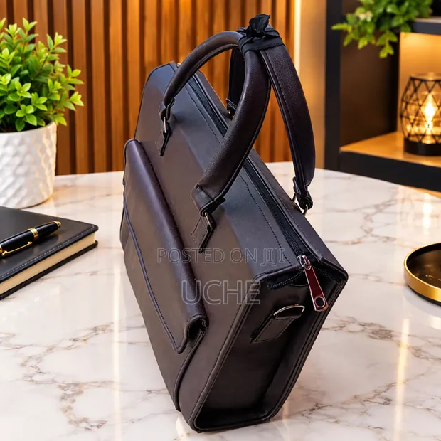 Classic Brown Laptop/Work Bag - 1