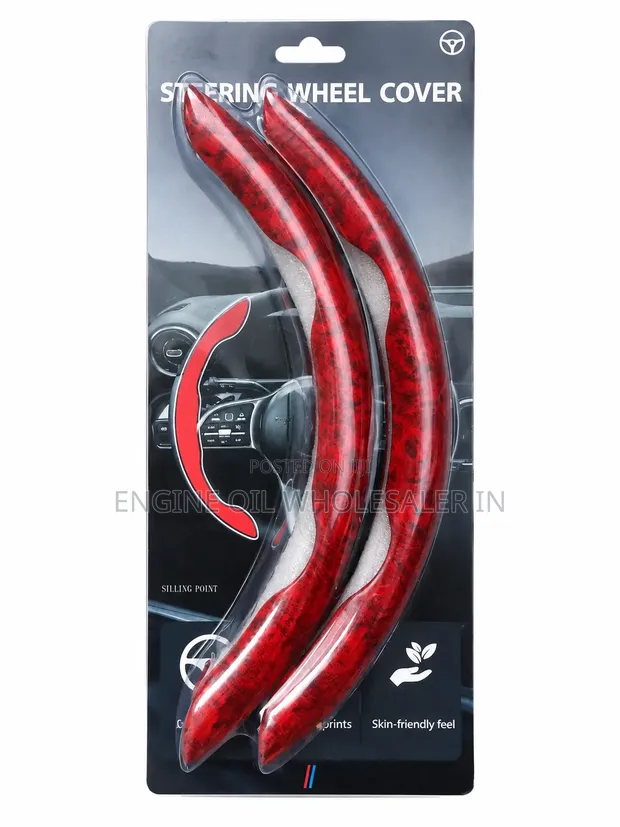 Universal Half Grip Steering Wheel Cover - 1