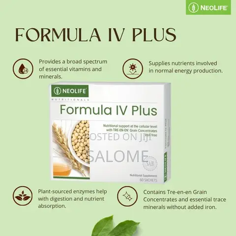 Neolife Formula IV Plus - 60 Sachets for Well-being - 1