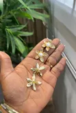 Non-Tarnish Gold Plated Earrings - 5