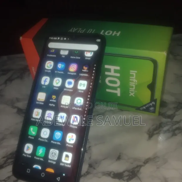 Infinix Hot 10 Play 64GB Blue - 1