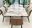 Premium Dining Set na Marble - Mai Zama 6 - 1