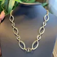 18k Gold Plated Long Chain - Ba ta lalacewa - 3
