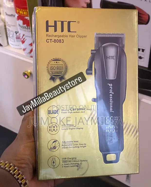 HTC Rechargeable Hair Clipper - 1