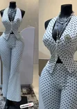 Zara Wears Cotton Dress na Gargajiya - Mata Girman L-3XL - 4