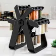 Rotating Spice Rack Organizer with 18 Jars - 1