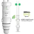 300Mbps Outdoor Wireless Access Point WiFi Repeater/Extender - 1