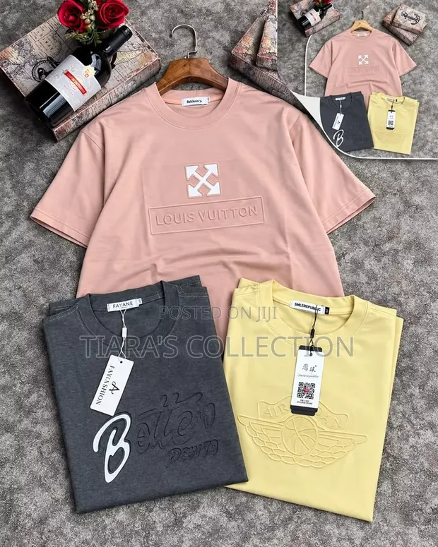 Louis Vuitton Mixed Stock Round Neck T-Shirt - 1