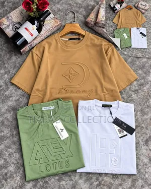 Louis Vuitton Mixed Stock Round Neck T-Shirt