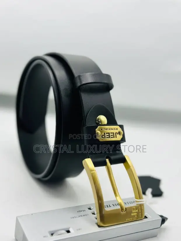 Woo Quality Luxury Men Genuine Leather Belt - 1