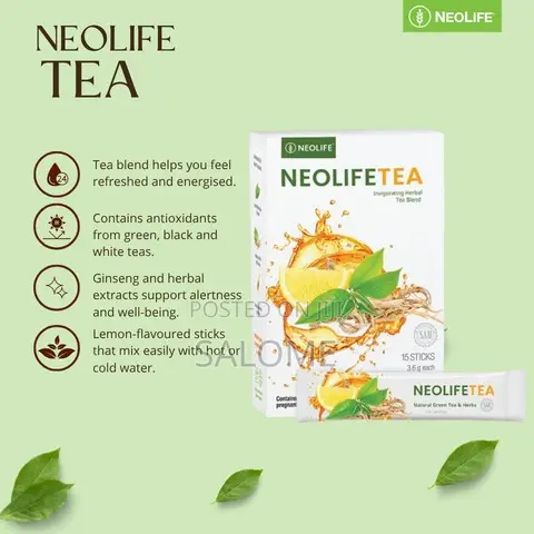 Neolife Tea Herbal Tea Blend - 15 Sticks (30 Servings) - 1