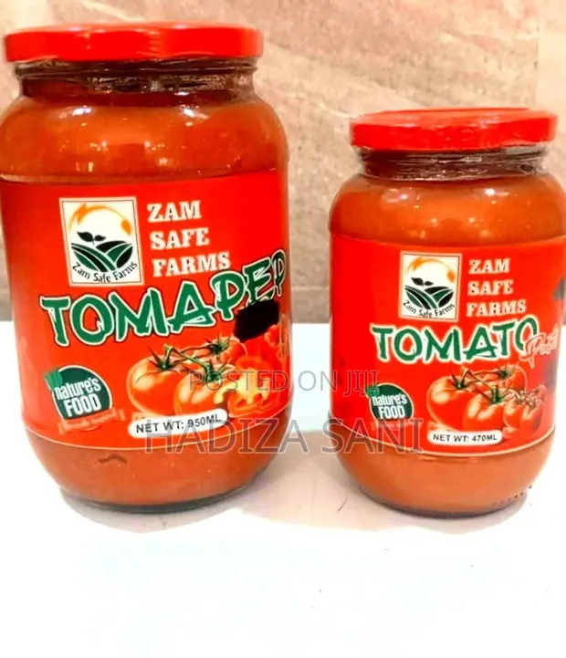 Bottled Tomato Paste - 470ml & 950ml - 1