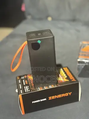 Zenergy 50,000mAh Power Bank - Orange & Black