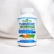 Turmeric + Moringa Kapsul tare da BioPerine - 1