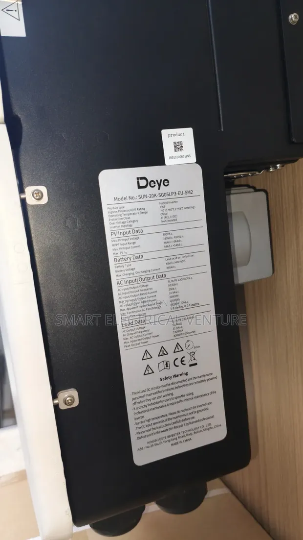 Sabon Deye 20kVA 48V Hybrid Inverter - 1