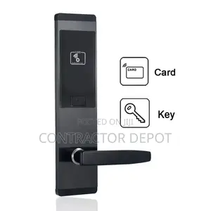 Integral Hotel Door Lock - Smart Black System