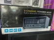 4-Channel Powered Audio Mixer Amplifier with Bluetooth - 1