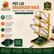 Multifunctional Pot Lid Holder & Spoon Rest - 2