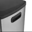 40L Stainless Steel Two Compartment Pedal Bin - 4