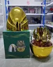 24pcs Zinare Mai Launi Mai Siffar Kwai Kayan Abinci - 1