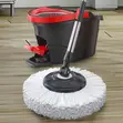 VIP 360° Rotating Spin Mop with Foot Pedal Bucket - 5