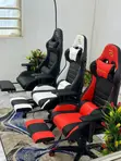 Borgry Gaming Chair with Lumbar Massage & Speakers - 1