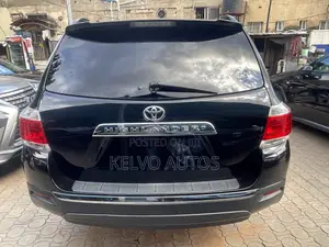 2014 Toyota Highlander Black Foreign Used