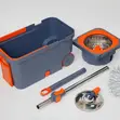 Premium 360 Degree Magic Spin Mop with Telescopic Steel Pole - 4