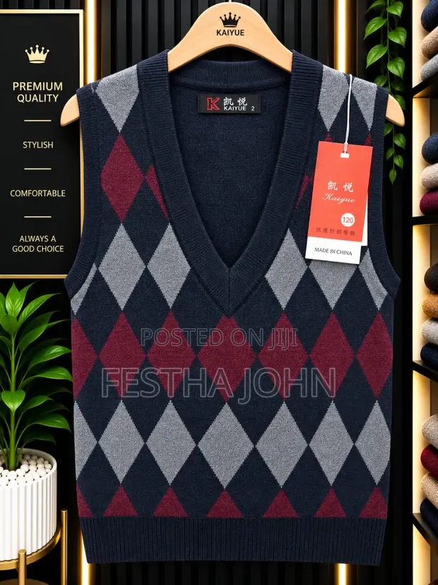 Comfortable Sweater Vests - Brand New - 1