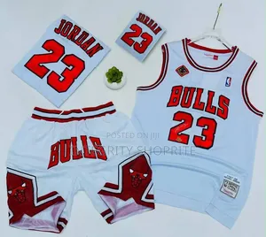 Michael Jordan Chicago Bulls Jerin Tufafin Wasan Kwando na Baya