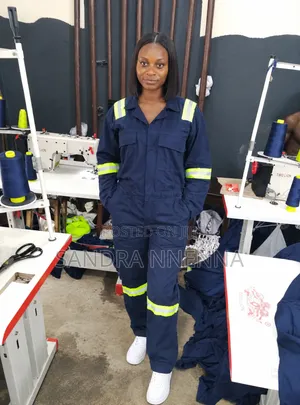 Durable Industrial Work Coveralls