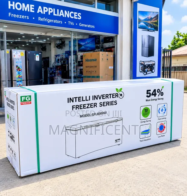 Scanfrost FG SFL600INV 600L Intelli Inverter Chest Freezer - 10 Year Warranty - 1