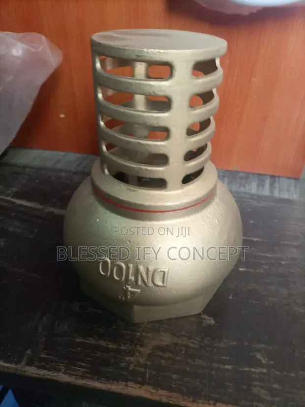 4" Brass Foot Valve DN 100 - 1