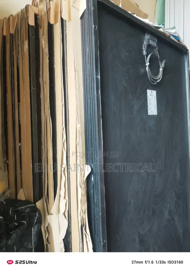 650W Duk Baƙar Fitar Rana Ta Asali - 1