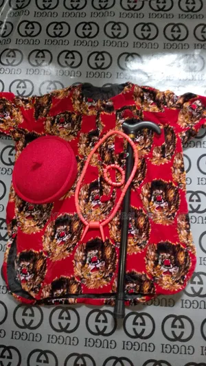 Igbo Boy Isiagu Traditional Attire Set (12-15 Years)