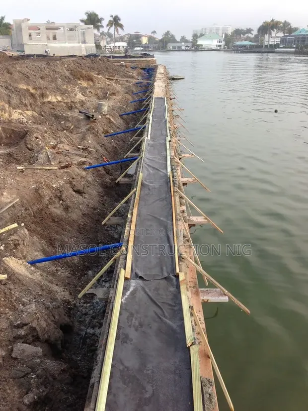 Property Water Channel Construction - 1