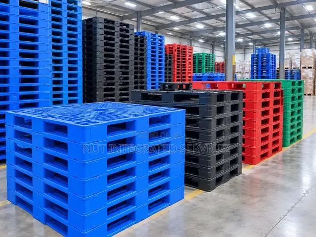 High Capacity Storage Plastic Pallets - 1