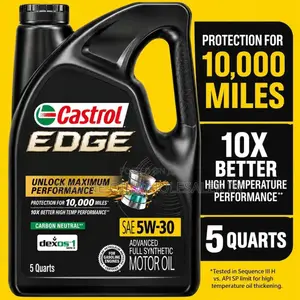Castrol EDGE Extended Performance 5W-30 Motor Oil (5 Litres)