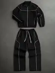 Unisex 2-Piece Tracksuit Set - Jacket & Joggers - 1