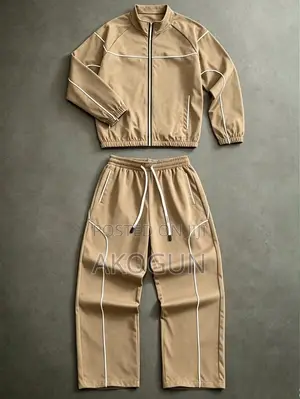 Unisex 2-Piece Tracksuit Set - Jacket & Joggers