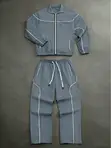 Unisex 2-Piece Tracksuit Set - Jacket & Joggers - 4