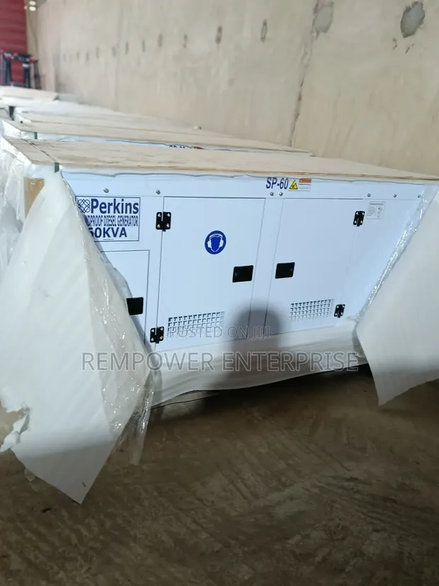 Perkins 60kva Soundproof Generator - 1