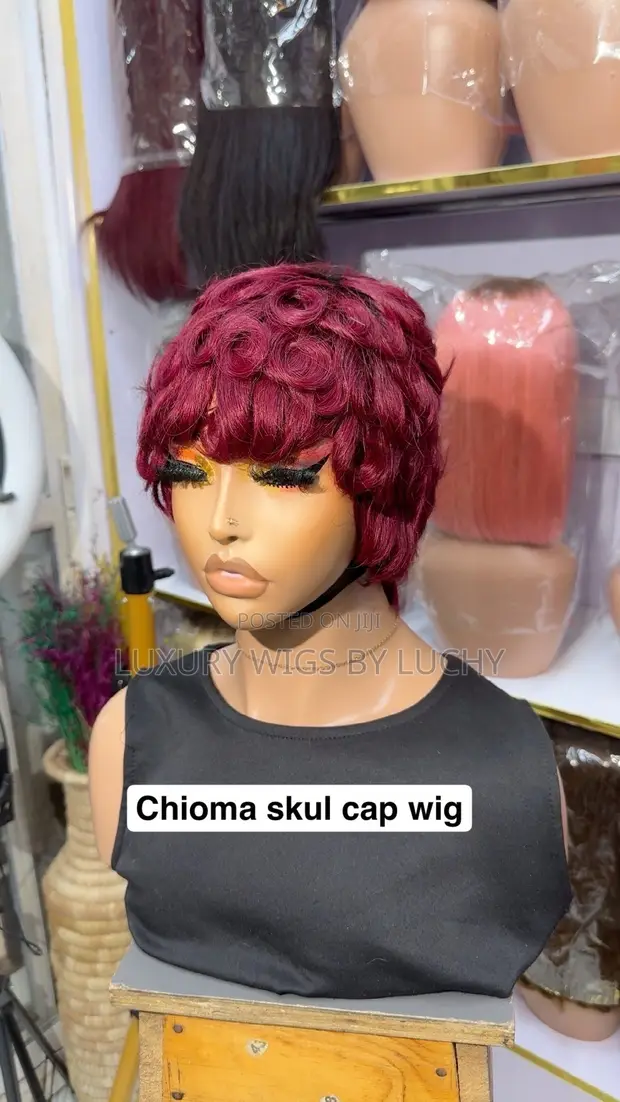 99j Chioma Skul Cap Wig - Gashin Mutum - 1