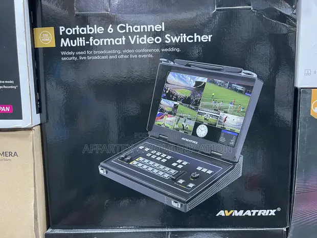 AVMATRIX PVS0615U 6-Channel Portable Video Mixer - 1