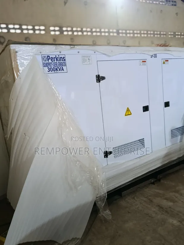 Perkins 300kva Soundproof Diesel Generator - 1