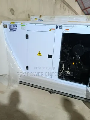 Asalin Perkins 200kva Soundproof Diesel Generator