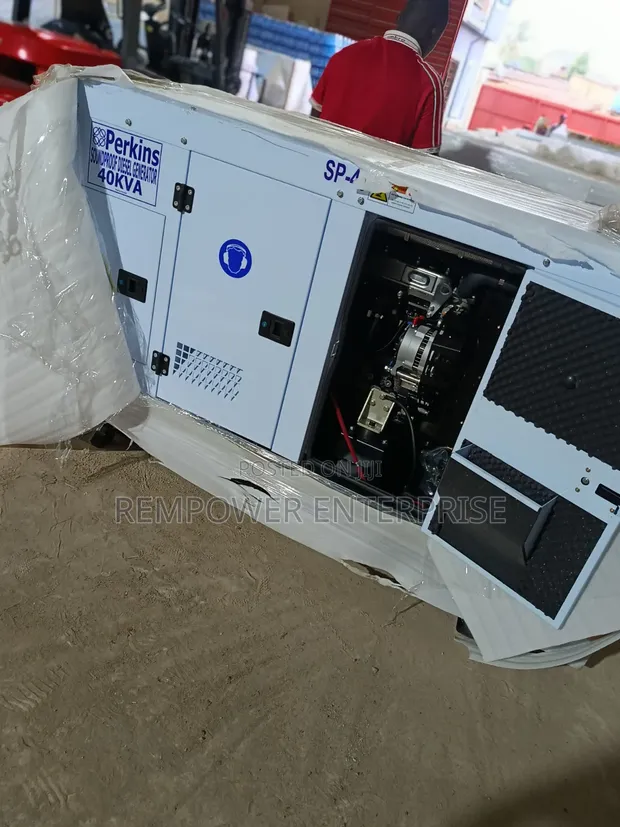 Perkins 40kVA Soundproof Diesel Generator - 1