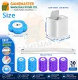 Disposable Toilet Brush with Holder - 30 Sponge Heads - 2
