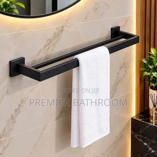 Bakin Karfe Biyu Na Towel - 1