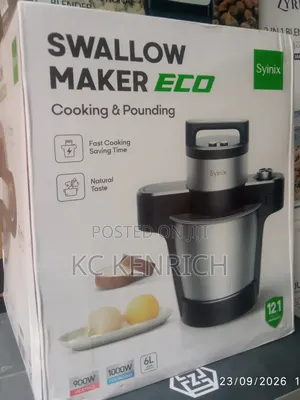 Syinix Eco 6L Manual Kwai da Daka Na'urar Daka Dooya